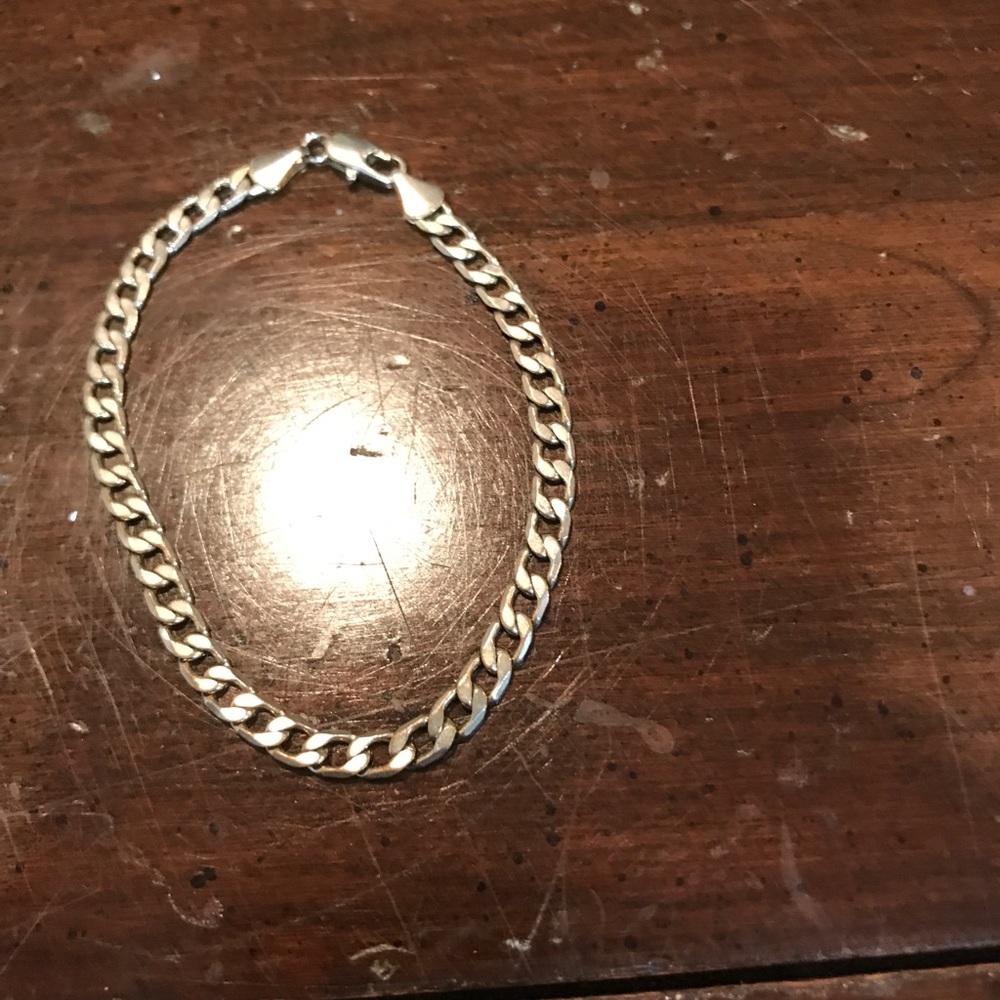 Gold Plated Cuban Link Chain Bracelet